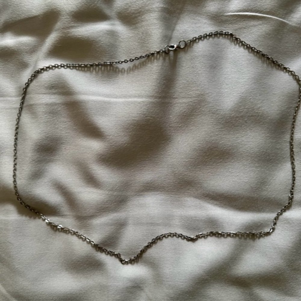 Silver Type Chain 14"